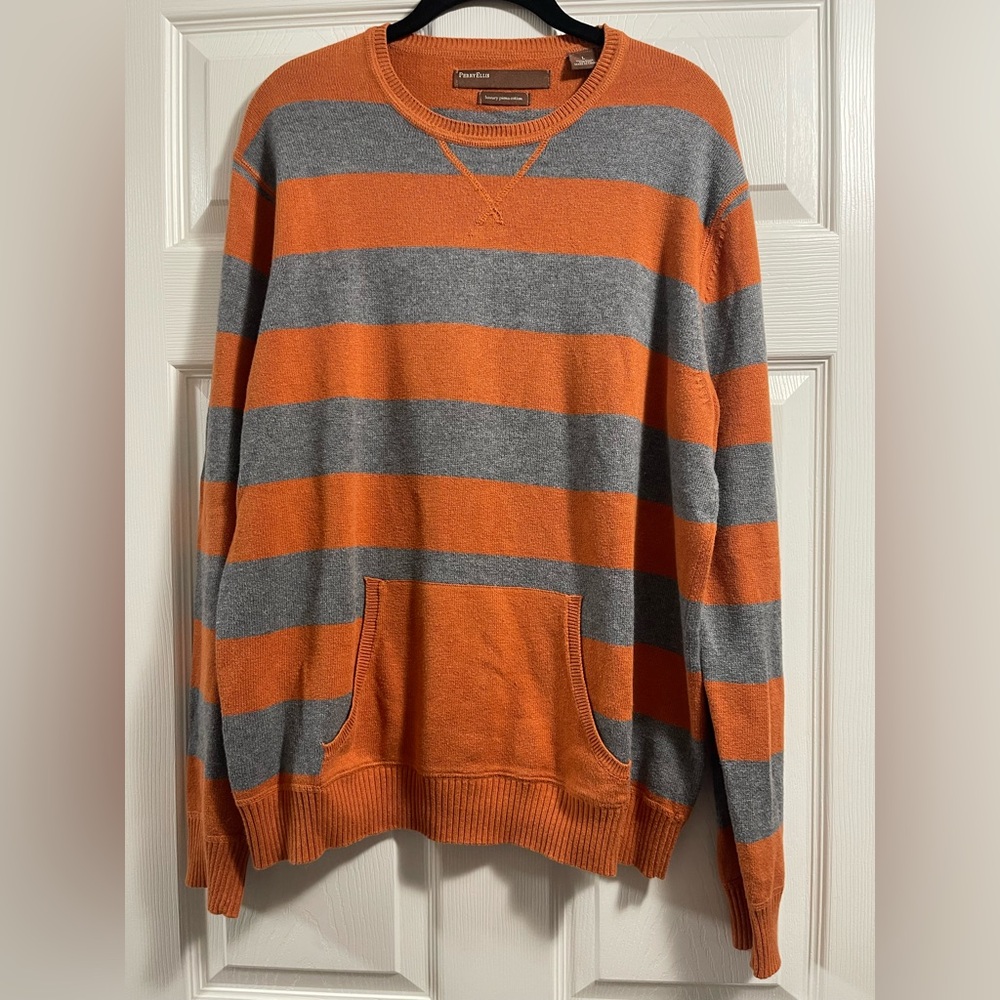 PERRY ELLIS Luxury Pima Cotton Men's Sweater
Size L